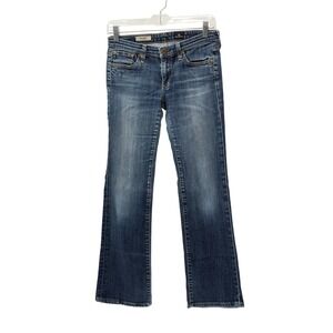AG Adriano Goldschmied Jeans Angle Boot Cut Low Rise Y2K Women Size 26 Blue